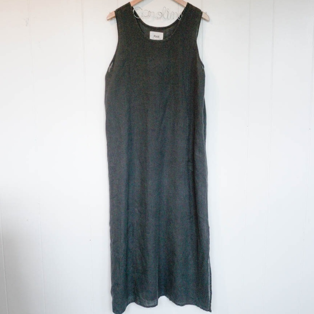 Flax linen dress